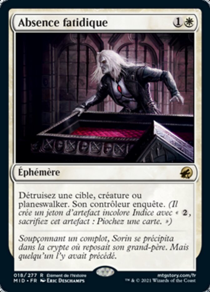 image Absence fatidique