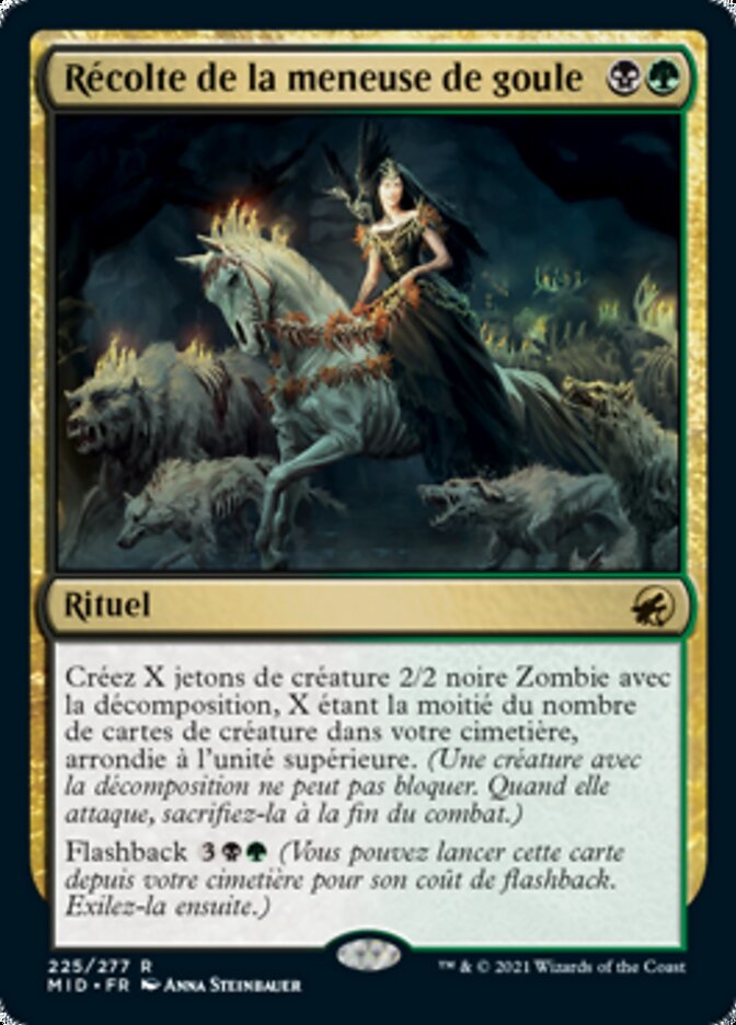 image Récolte de la meneuse de goule