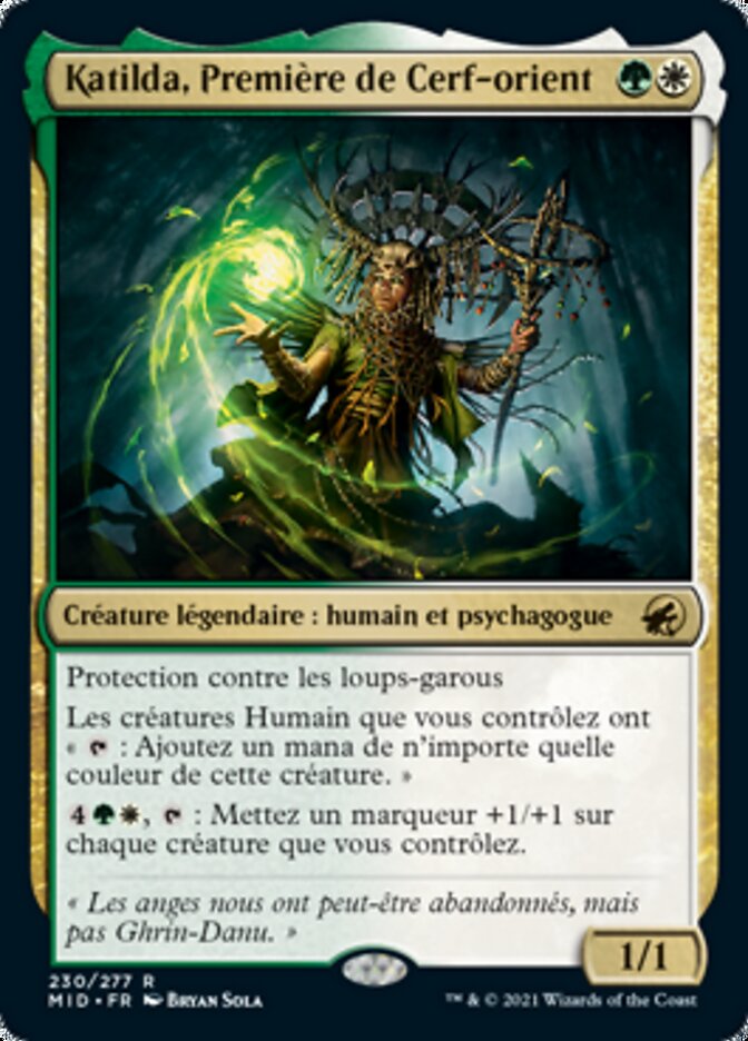 image Katilda, Première de Cerf-orient