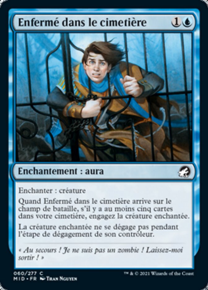 image Enfermé dans le cimetière