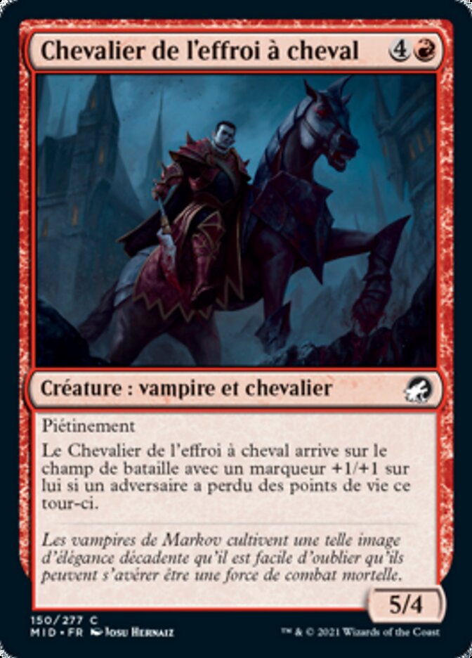 image Chevalier de l'effroi à cheval