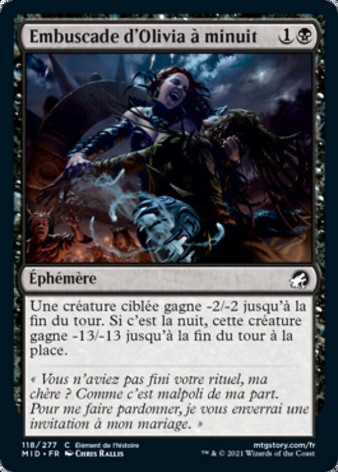 image Embuscade d'Olivia à minuit