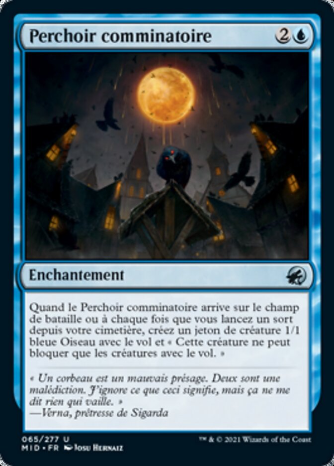 image Perchoir comminatoire