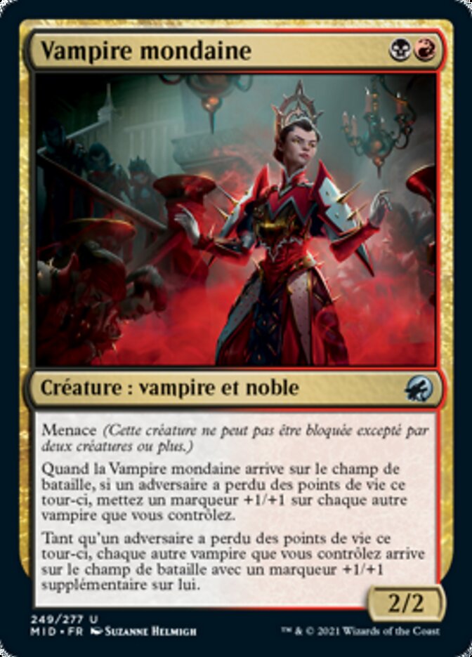 image Vampire mondaine