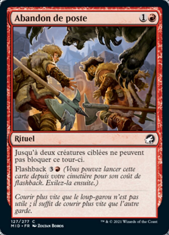 image Abandon de poste