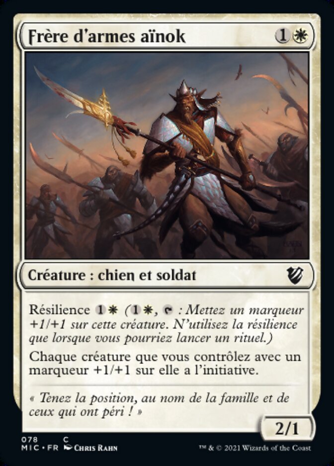 image Frère d'armes aïnok