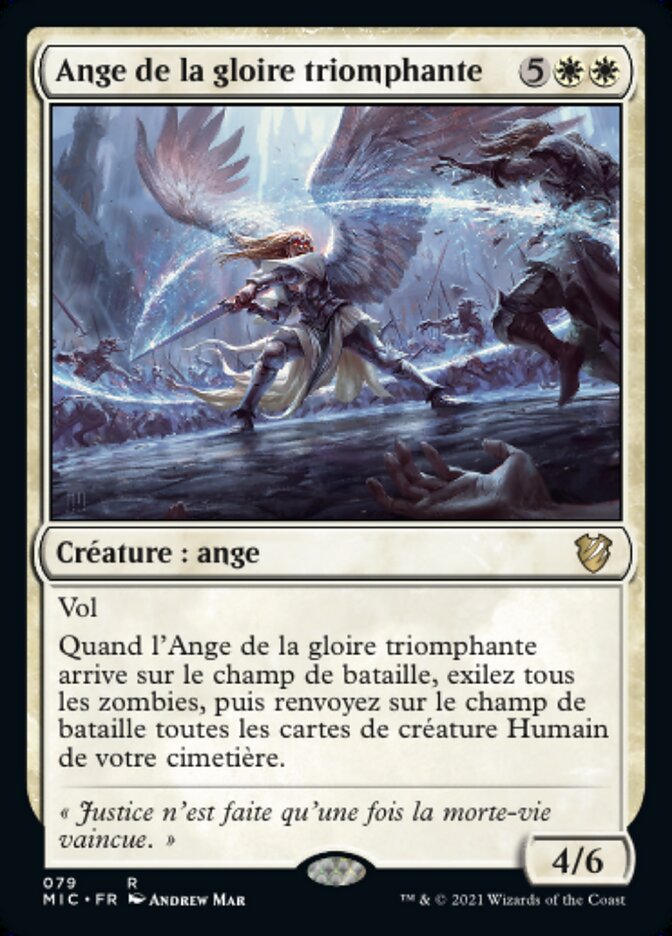 image Ange de la gloire triomphante