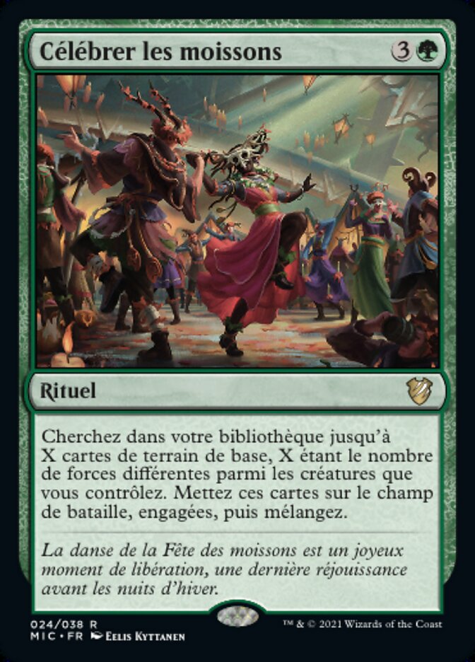 image Célébrer les moissons