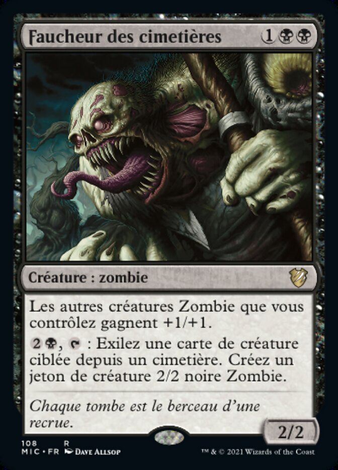 image Faucheur des cimetières