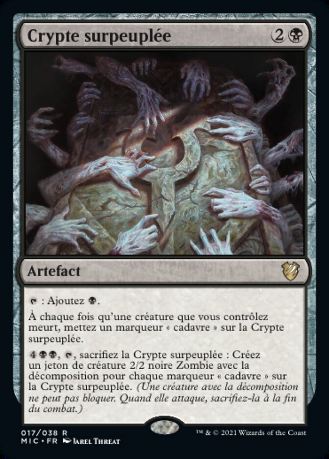 image Crypte surpeuplée