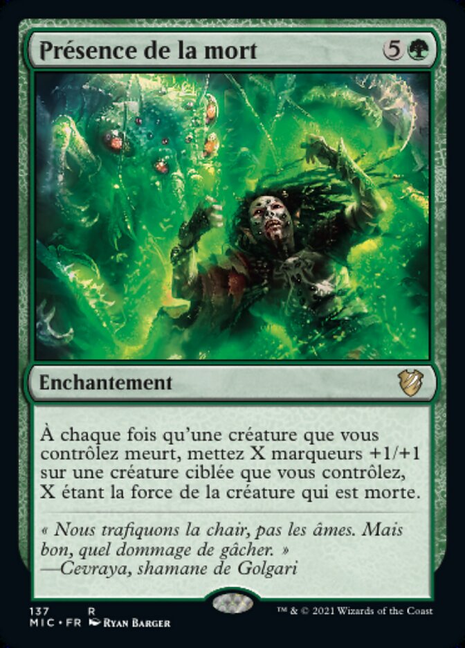 image Présence de la mort