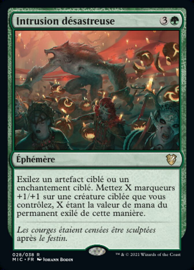 image Intrusion désastreuse