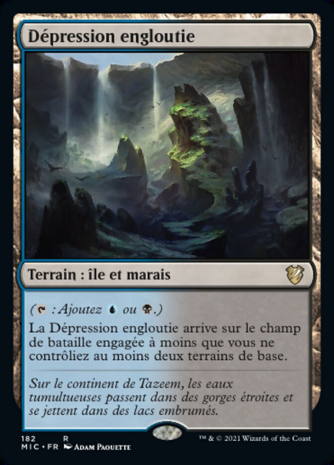 image Dépression engloutie