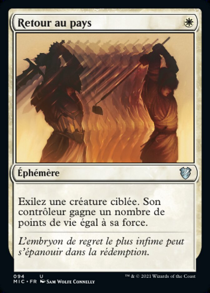 image Retour au pays