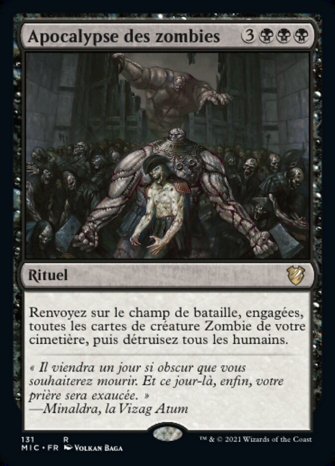 image Apocalypse des zombies