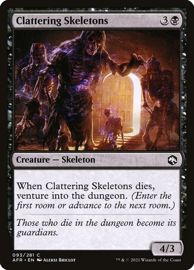 image Clattering Skeletons