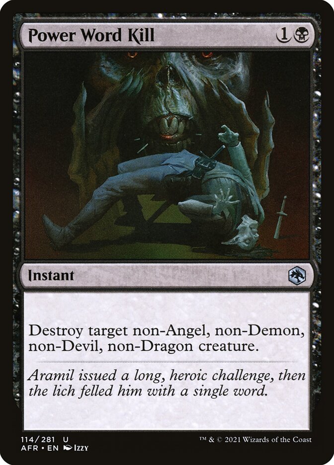 image Power Word Kill