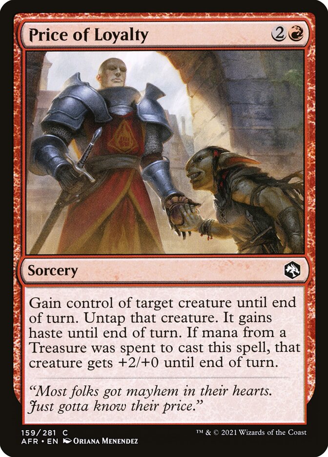 image Price of Loyalty