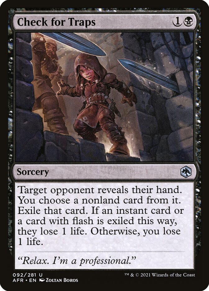 image Check for Traps