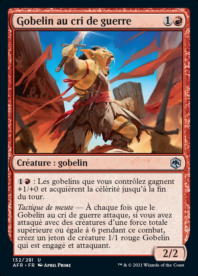 image Gobelin au cri de guerre