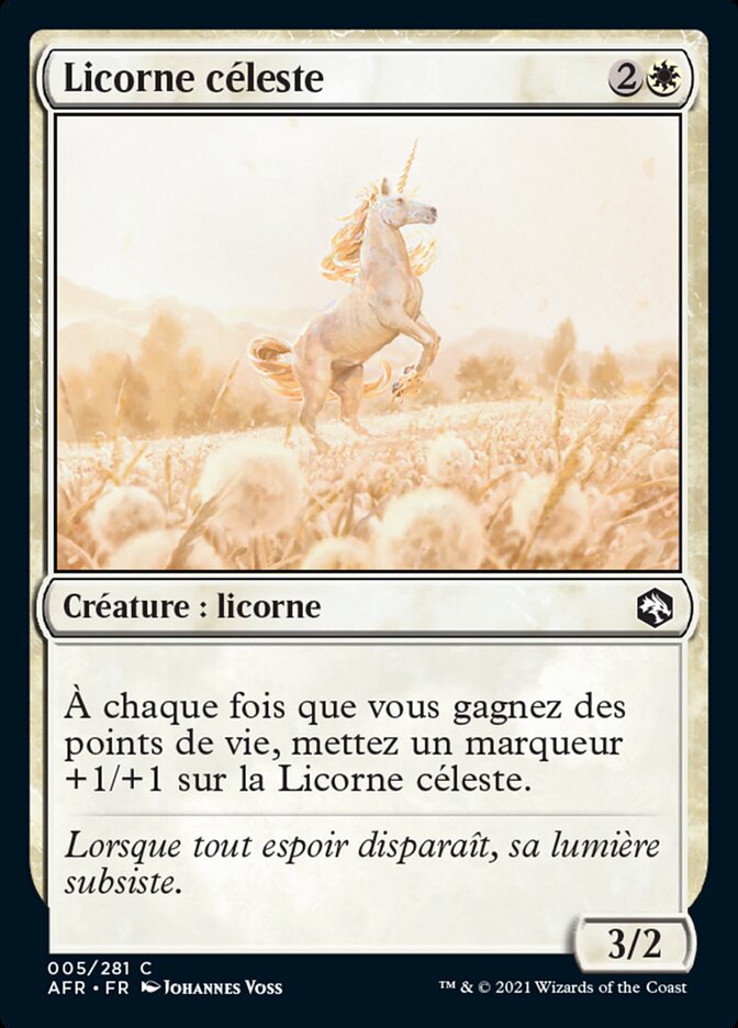 image Licorne céleste