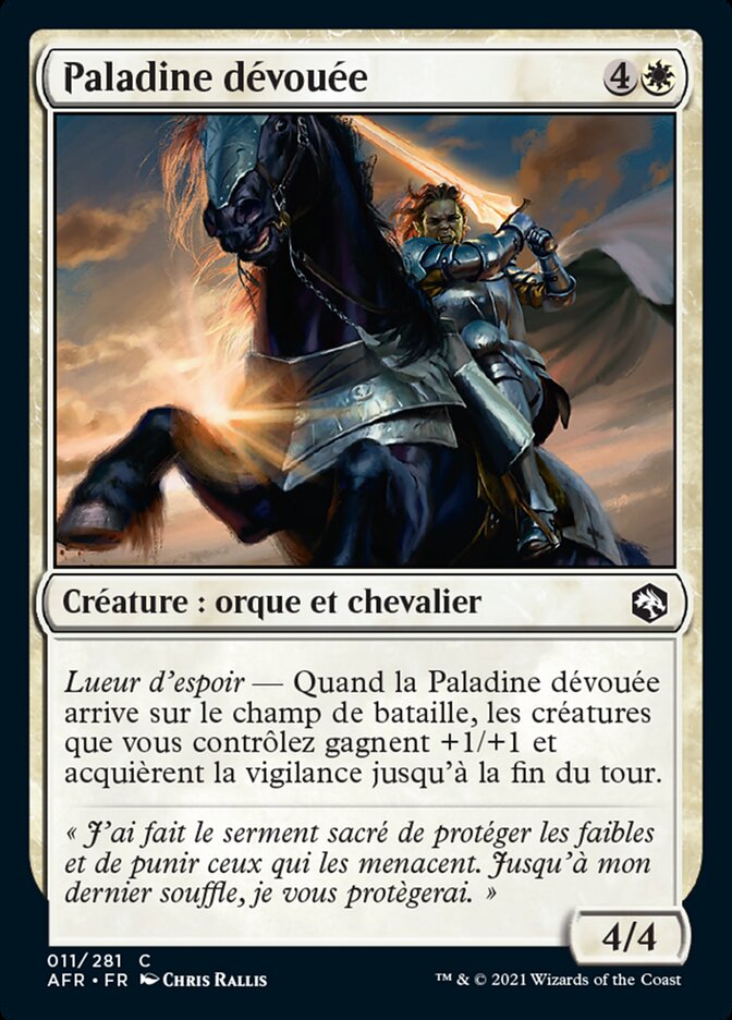 image Paladine dévouée
