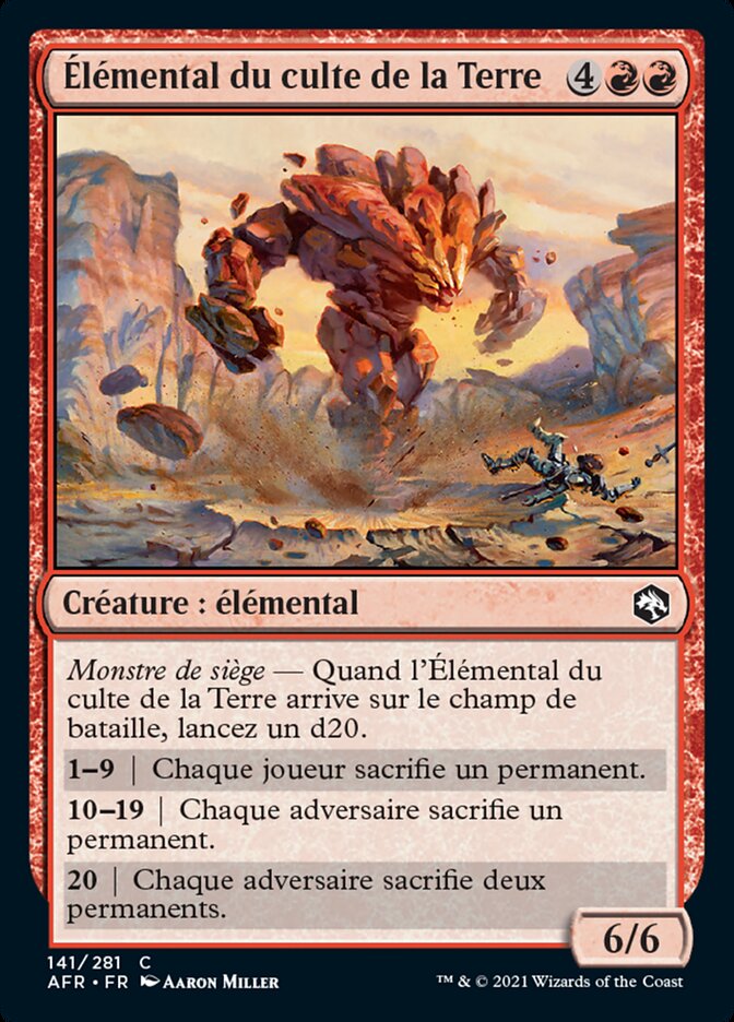 image Élémental du culte de la Terre