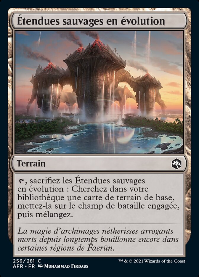 image Étendues sauvages en évolution