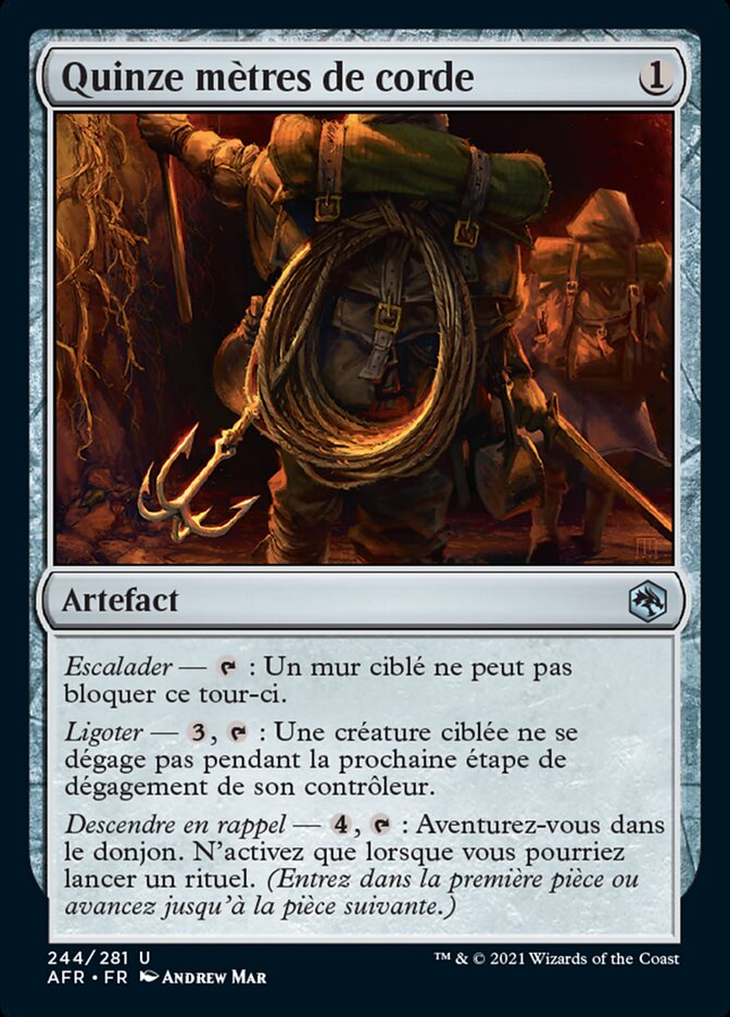 image Quinze mètres de corde