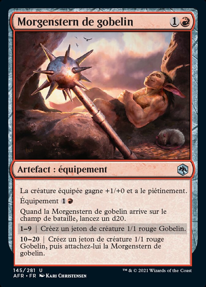 image Morgenstern de gobelin