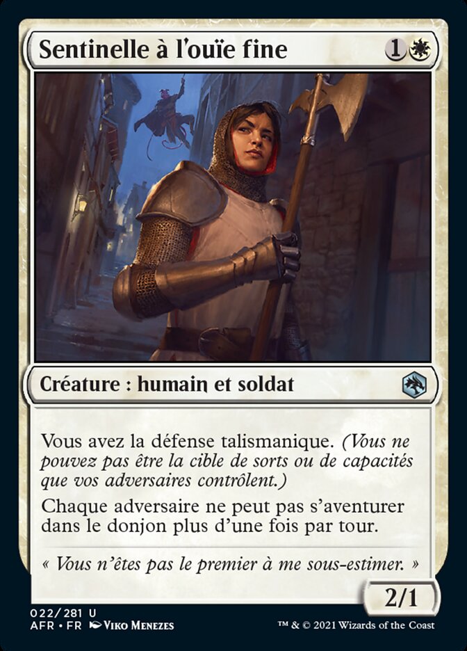 image Sentinelle à l'ouïe fine