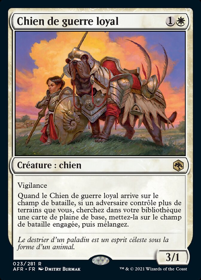 image Chien de guerre loyal