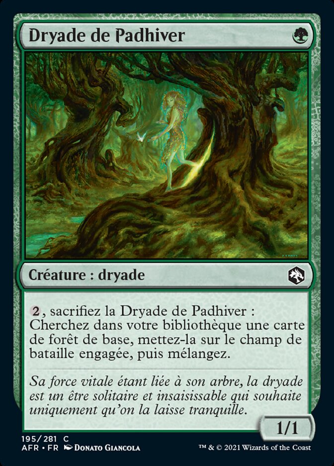 image Dryade de Padhiver