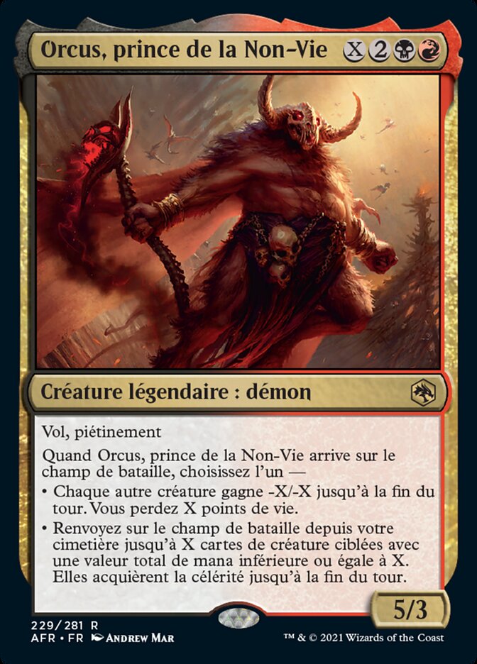image Orcus, prince de la Non-Vie