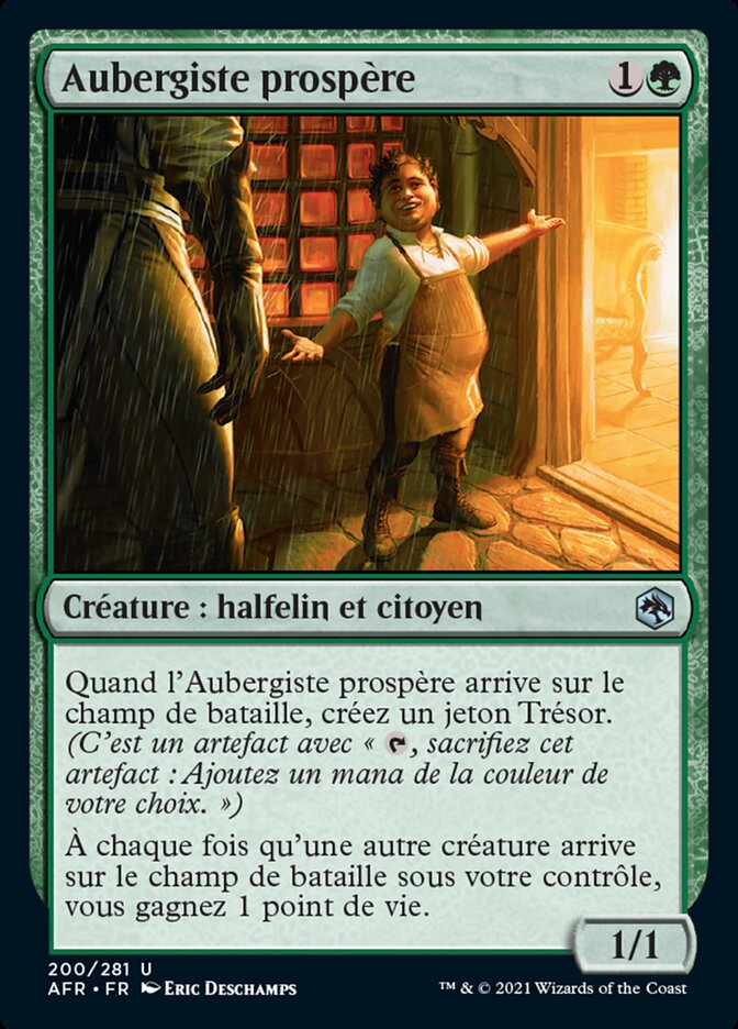 image Aubergiste prospère