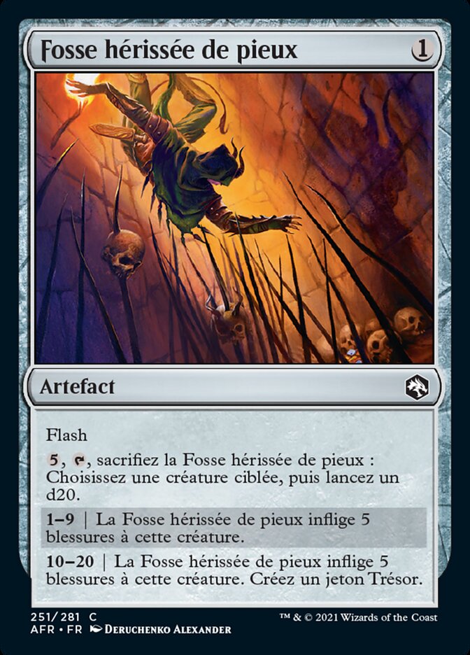 image Fosse hérissée de pieux