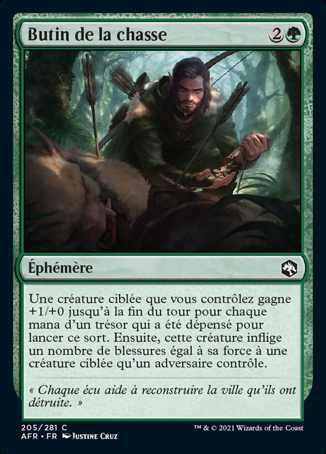 image Butin de la chasse