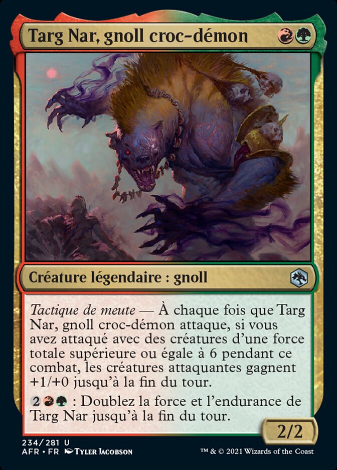 image Targ Nar, gnoll croc-démon