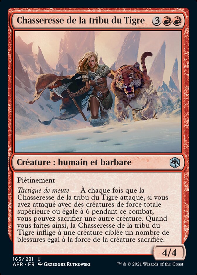 image Chasseresse de la tribu du Tigre