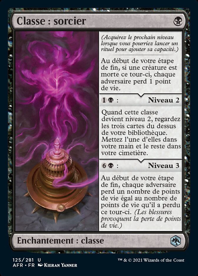 image Classe : sorcier