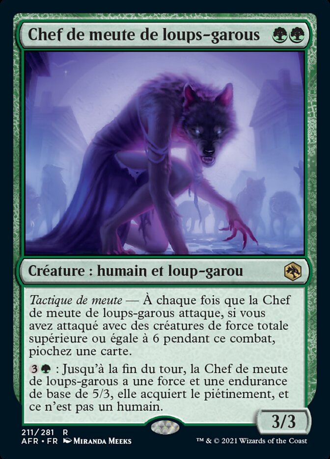 image Chef de meute de loups-garous