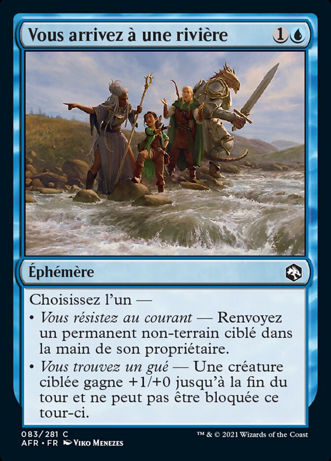 image Vous arrivez à une rivière