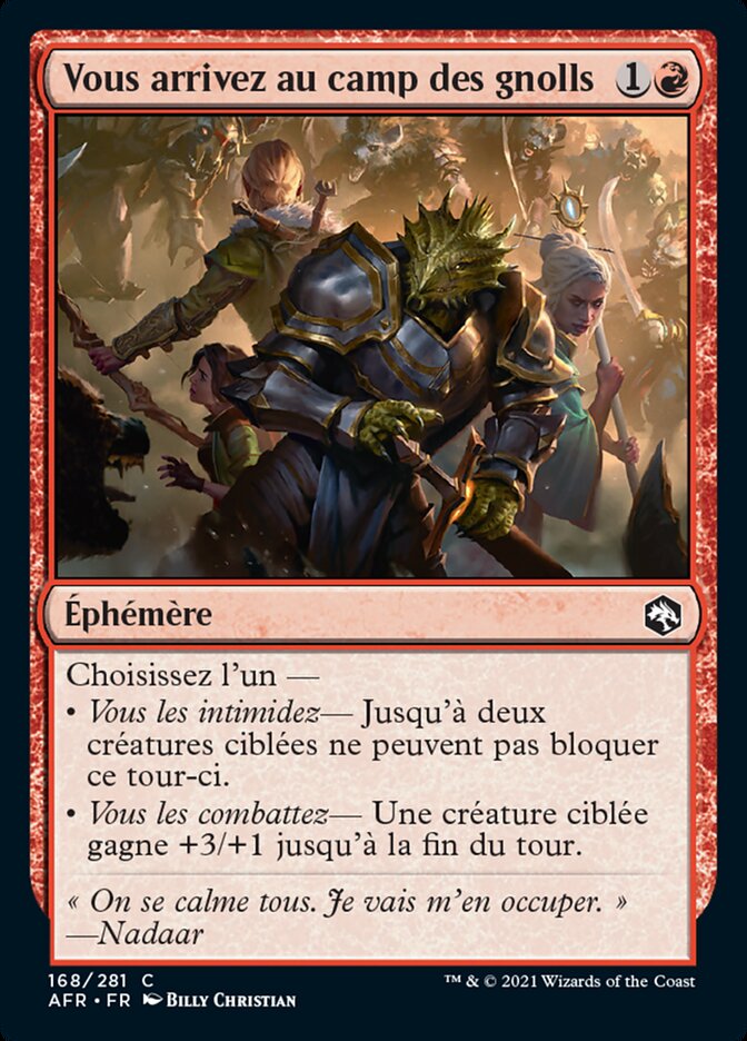 image Vous arrivez au camp des gnolls