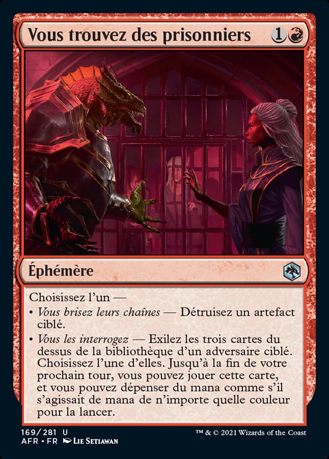 image Vous trouvez des prisonniers