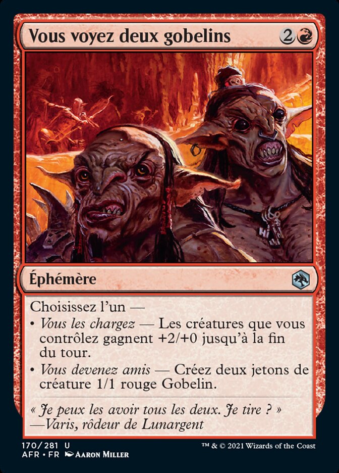 image Vous voyez deux gobelins