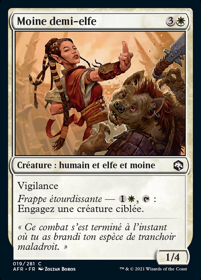 image Moine demi-elfe