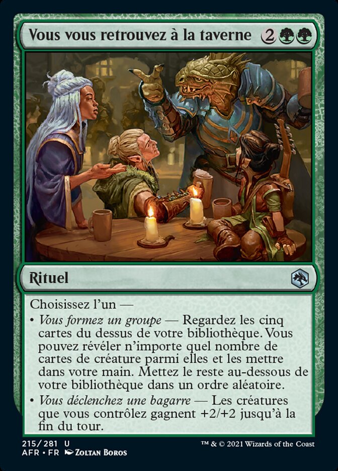 image Vous vous retrouvez à la taverne