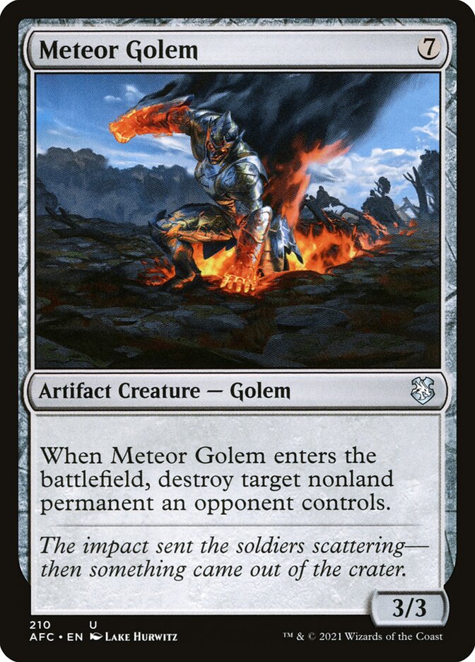 image Meteor Golem