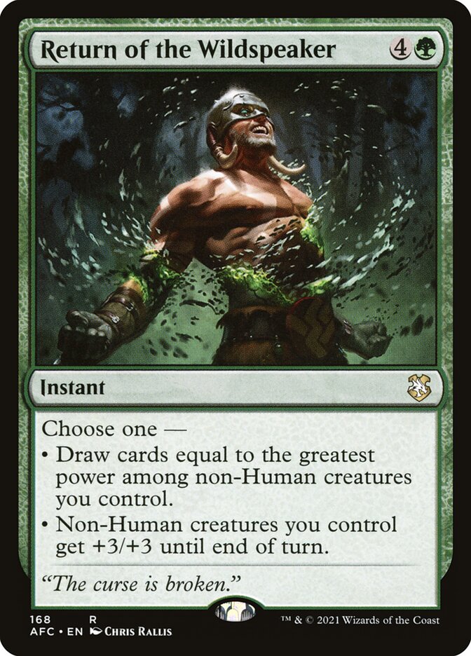 image Return of the Wildspeaker