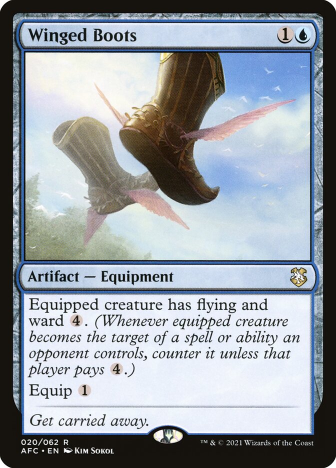 image Winged Boots